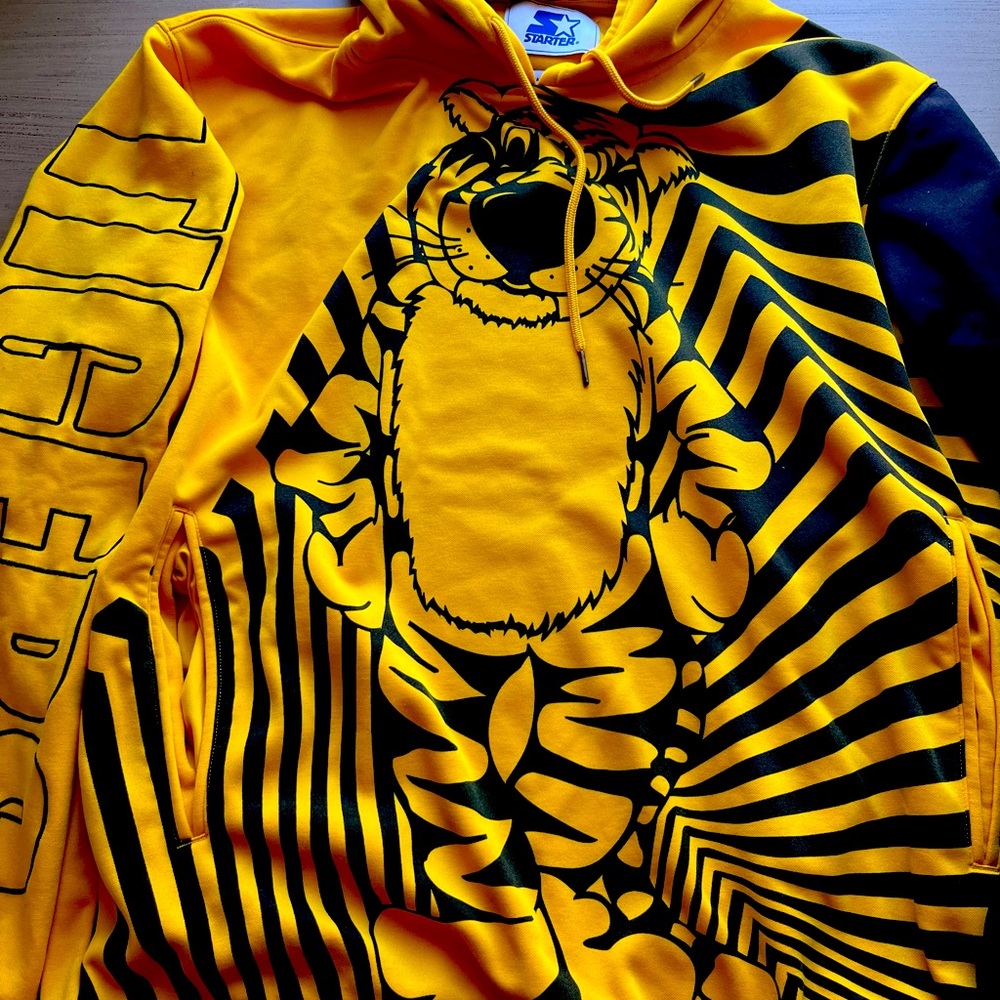 Stadium Mens XL Mizzou Tiger hoodie worn once for 2 hours. Pristine